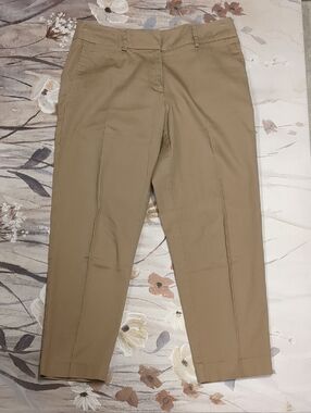 George Khaki Ankle Length Dress Pants